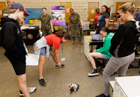 Mcsc S Robotics Themed Stem Camp Engages And Inspires Local Yout